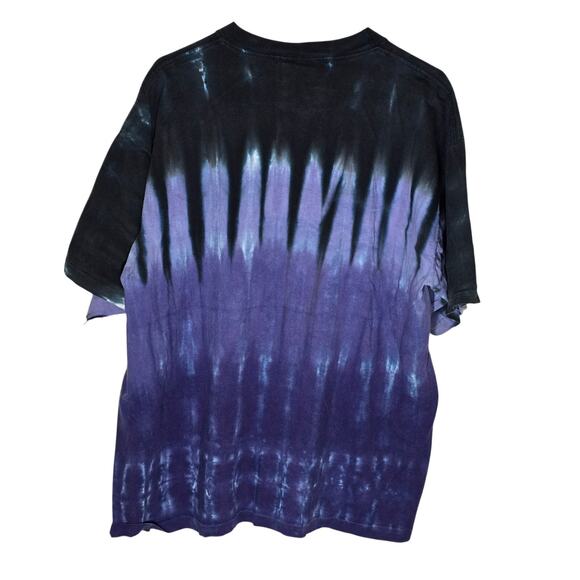 KISS 2005 Destroyer Rock Concert Tie Dye Shirt Men's X-Large Liquid Blue Purple - Picture 4 of 6